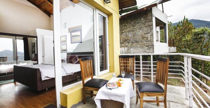 Bed and Breakfast Seclude Ramgarh Cliff'S Edge Exterior foto